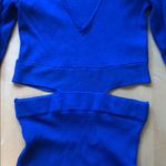 LF 🌸NWT  Seek the label blue dress with cutouts Photo 3