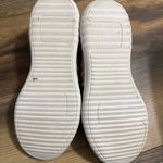 Torrid -branded sneakers nude/blush fabric upper, gold glitter toe cap Size 11W Photo 3