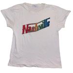 Daydreamer Nashville rainbow  graphic T-shirt women’s size medium Photo 0
