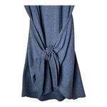 Drew Anthropologie  Dress Women‎ Medium Blue Sleeveless Benita Tie Front Mini Photo 6
