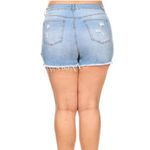 Wax Jean NWT Wax Jeans Embroidered Jean Shorts Photo 2