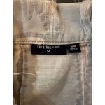 True Religion  Women's Distressed Denim Jacket Blue Size M Casual Button Front Photo 6