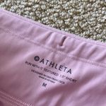 Athleta Run With It Textured 3.5” Short Purple Size Medium Running Like New Photo 3