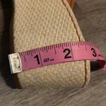 Born Leather Wedge Sandals Size 8 Medium Orange Photo 10