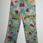 Columbia  Sportswear Size 8 Womens Tie Dye Tye Pants Slacks Straight Khaki Photo 0