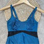 Ruby Ribbon Women’s Lace Cami Shapewear Tank Top Sleevelessin Blue Size 32 Photo 2
