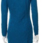 Missoni M  Asymmetrical Neckline Mini Knit Lace Sheath Dress Photo 2