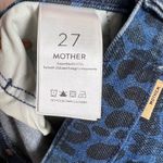 Mother Superior Tomcat Ankle Sinister Blue Leopard Print Skinny Jeans Size 27 Photo 7