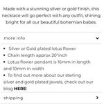 Indie and Harper Lotus Flower Choker Necklace Photo 3