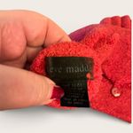 Steve Madden Cozy Red Mittens Fingerless Gloves Photo 3