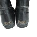 Sperry  Top-Sider Black Quilted Rubber Waterproof rain Boots Women's Shoes 10 Photo 4