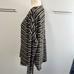 Urban Outfitters Out From Under Size M Jojo Green Striped Top Casual Tie Front Photo 3