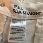 INC Women's Berlin Slim Straight White Jeans Size 36 Inseam 32 Casual Denim Photo 9