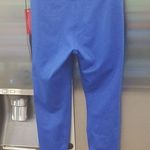 Carbon 38 ππ Shine Powder Set Cross Back Bra + 7/8 Legging Cobalt Blue Large NWT Photo 8