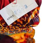 NEW Y2K Hippie Boho Eclectic Indie Tropical Floral Tie Dye Drop Waist Maxi Dress Size undefined Photo 6