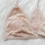 Victoria's Secret Victoria Secret light dusty pink / ivory lace bralette Photo 2