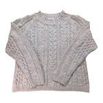 John + Jenn  Sweater Oversized Chunky Cable Knit Academia College Small Photo 0