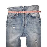 Pistola  Nico Light Blue Distressed High Rise Mom Jeans Photo 8