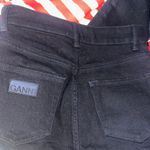 Ganni Cutye Cropped Women’s Jeans Black Photo 9