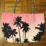 Avon Pink Palm Tree Tote Bag Photo 4