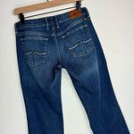 Lucky Brand Sweet N Low Bootcut Jeans Sz 4 Dark Wash Raw Hem Photo 9
