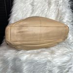 Emma Fox  Large tan black red leather Satchel  fold over Handbag no‎ strap Photo 5