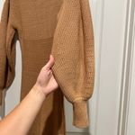 STAUD  Marylebone Sweater Dress in Camel Photo 10