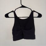 Storia Stori Black High Neck Sports Bra Crop Top criss cross back 4 XS-S Photo 2