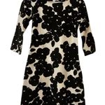 Mahi Gold black and white floral shift dress size small Photo 0