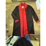 Lesley Evers Knit Open Front Long Cassandra Cardigan Sweater Size XS Small Photo 2