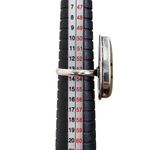 925 Sterling Silver Teardrop Agate Gemstone Ring Size 6.5 Photo 3