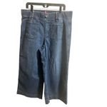 Spanx High Waist Cropped Wide Leg Shaping Jeans Women 1X 36X25 Tummy Control Photo 1