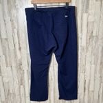 FIGS Navy Blue Straight Leg Scrub Pants Womens Size XL Petite Photo 3