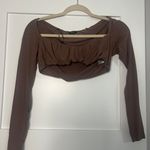 Dynamite Long Sleeve Crop Top Photo 1