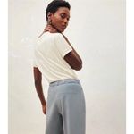 MM LaFleur Pants Womens 0 Gray Origami Suiting Wesley 1.0 Trousers Stretch Photo 5