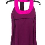 Lululemon Paris Hyper Stripe Glo Light Energy Tank Top Pink Photo 0