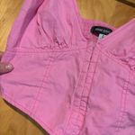 Urban Outfitters  Pink Corset Top Photo 1