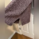 Eddie Bauer Womens Plus Cotton Funnel Turtle Neck Sweater Lilac Purple 3X Photo 8