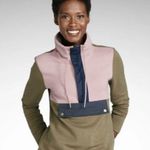 L.L.Bean  Womens Signature Colorblock Sweatshirt Organic Cotton Long Sleeve Size S Photo 1