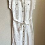 Rag and Bone  Roxanne Cap Sleeve Utility Midi Dress Photo 2