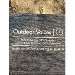 Outdoor Voices 7/8 Dipped Gray Colorblock Leggings Size Small Photo 3