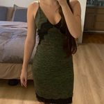 Kendall + Kylie  Green Dress Photo 0
