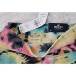 Hollister Pink Tie Dye Rainbow Ultra High Rise Jersey Bike Biker Shorts Sz XS NE Photo 1