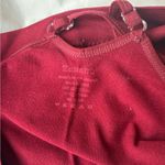 Zenana  Unpadded Burgundy Pomegranate Sports Bra with Adjustable Straps One Size Photo 2