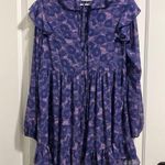 Free People  These Dreams Mini Dress in Violet Size Small Photo 5