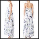 Yumi Kim 💕💕 Darling Maternity Maxi Dress ~ White & Blue Floral Print Small S Photo 2