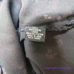 TOLANI burgundy floral shift dress roll shirt, women size 1X‎ Red Photo 11