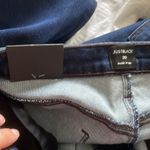 Just Black  Cropped Fray Stem Hem Denim Photo 1