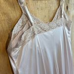 American Vintage Vintage A Cut Above Pale Pink Lace Slip Dress Sz 38 Tall Photo 4