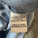 Velvet Heart ‎ Denim Shirt Dress Tencel Button Down Sleeveless Small Chambray Photo 5